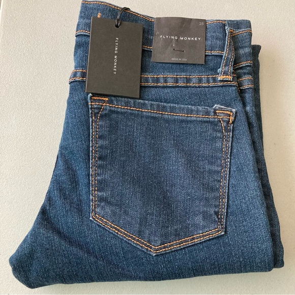 Flying Monkey Skinny Blue Jeans | Style # L7317M & Cut #759A | NWT - Picture 3 of 10